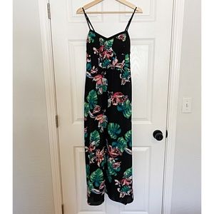 Xhilaration Maxi Floral Strapless Dress